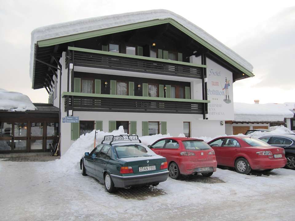 Hotel Postillion mit viel viel Schnee Hotel Zum Postillion