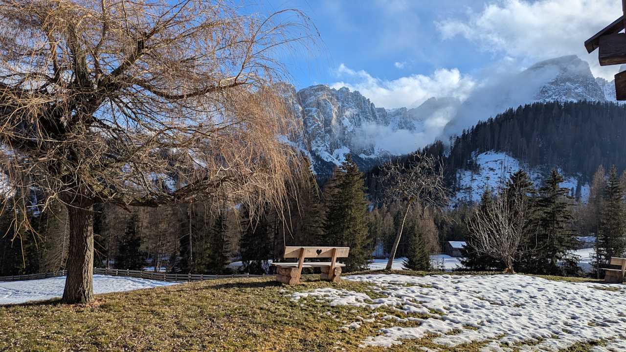 Ausblick Pension Odles