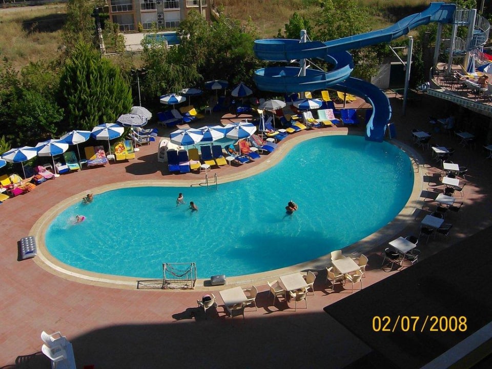 Pool vom Zimmer Dosi Hotel