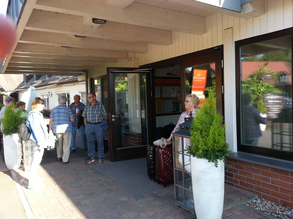 Ankunft Hotelanlage Starick