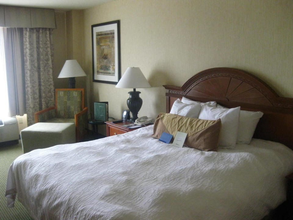 Bettseite Hotel Hilton Garden Inn San Francisco Airport North
