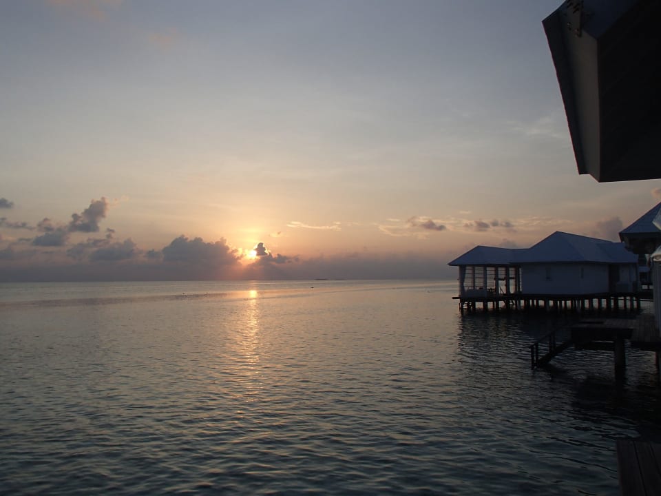 Vom Wasserbungalow ananea Diamonds Athuruga