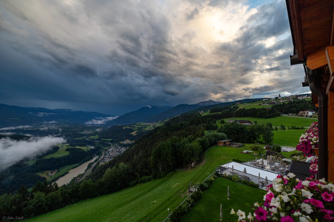 Ausblick Panorama Hotel Huberhof