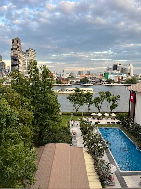 Ausblick ibis Hotel Bangkok Riverside
