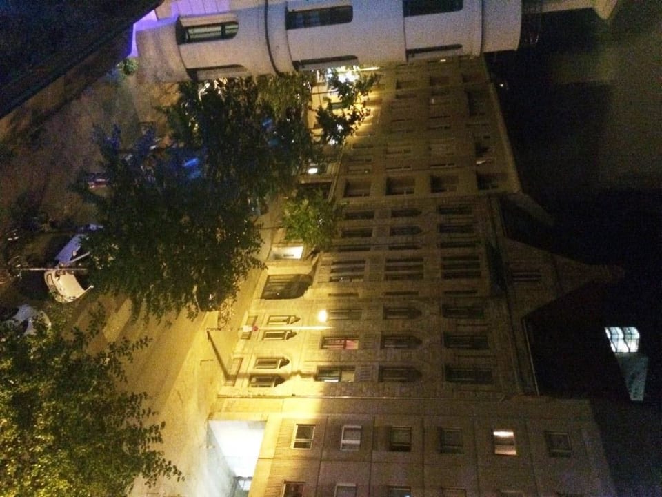 Ausblick bei Nacht Lux Eleven Berlin-Mitte