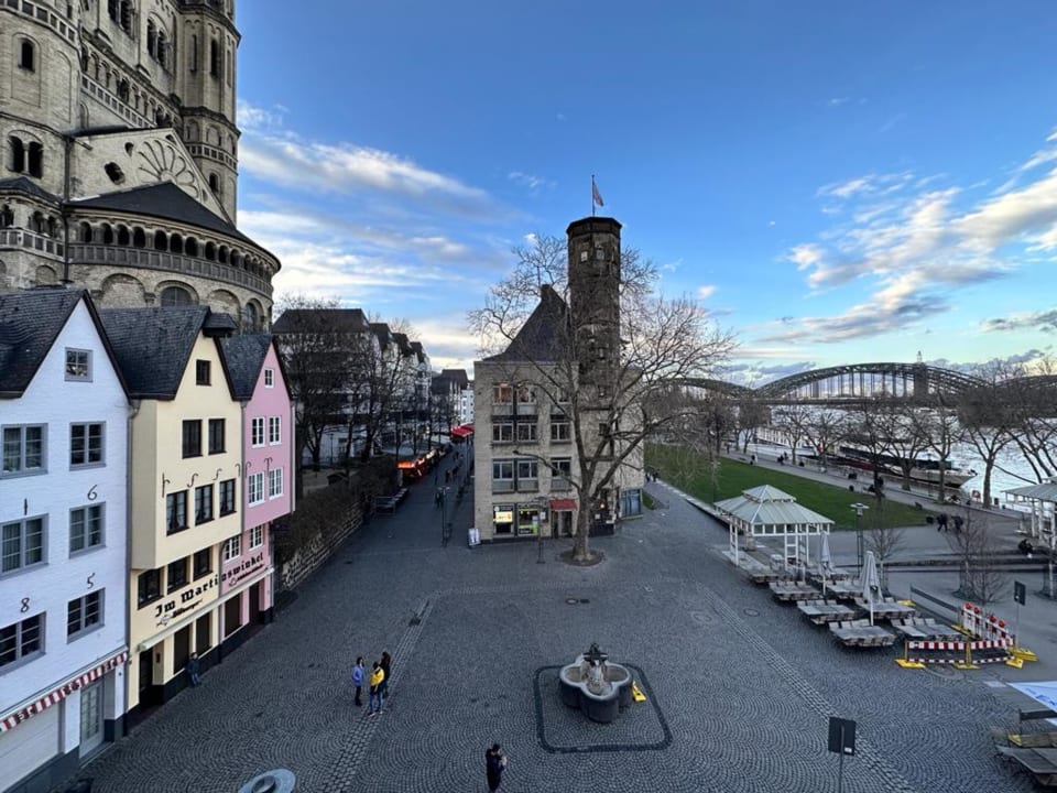 Ausblick Rhein-Hotel St.Martin