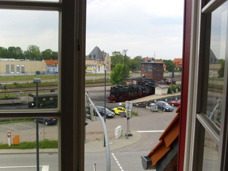 Blick aus dem Fenster Hotel Altora