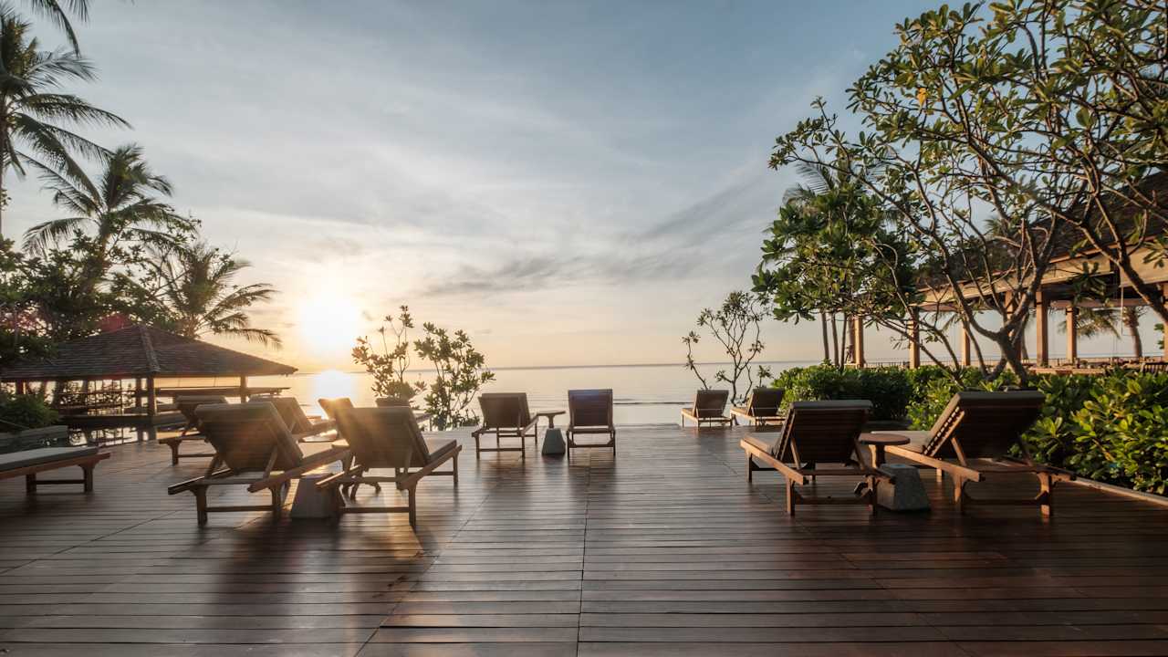 Pool Banana Fan Sea Resort