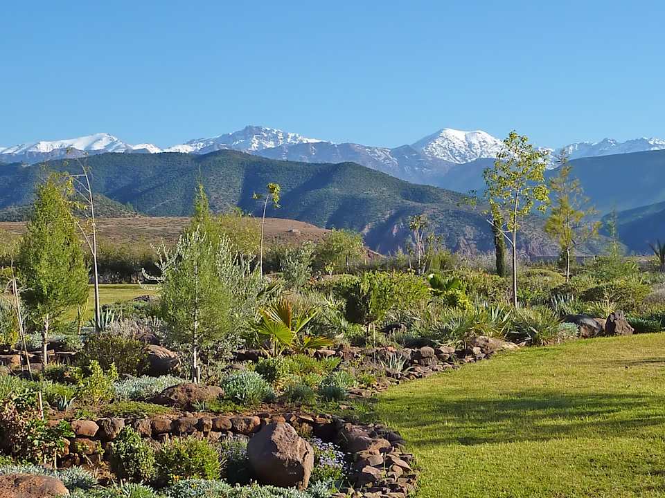 Gartenanlage Kasbah Angour