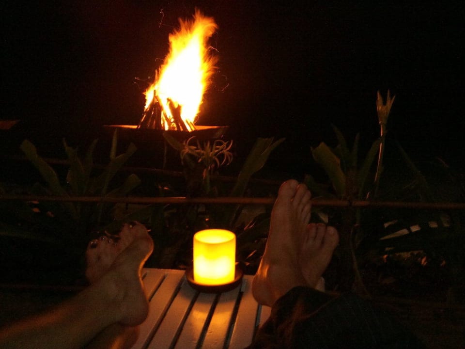 Abends in der Strandbar InterContinental Bali Resort
