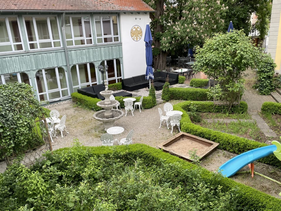 Gartenanlage Hotel Goldener Adler