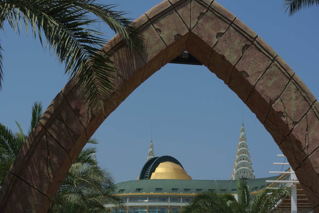 Eingang vom Strand Hotel Delphin Imperial