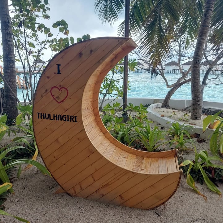Gartenanlage Thulhagiri Island Resort