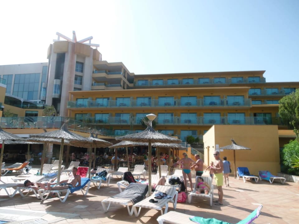 Hotel vom Pool aus SBH Club Paraiso Playa