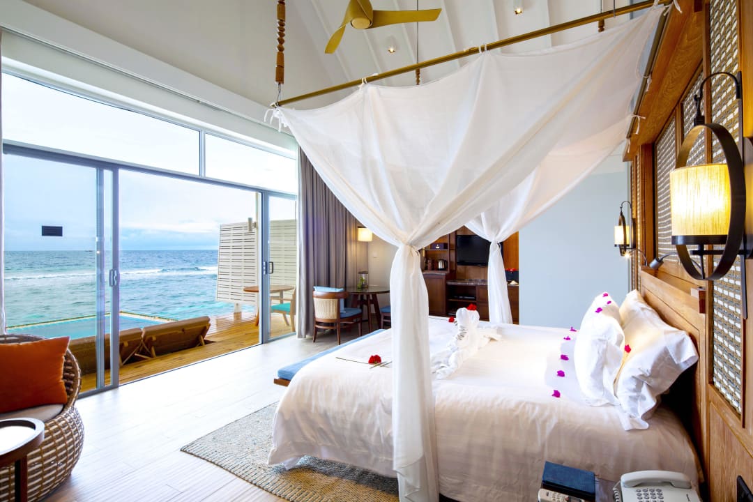 Sunset Ocean Pool Villas Machchafushi Island Resort & Spa Maldives, The Centara Collection