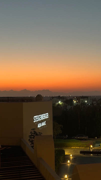 Ausblick Steigenberger Aqua Magic