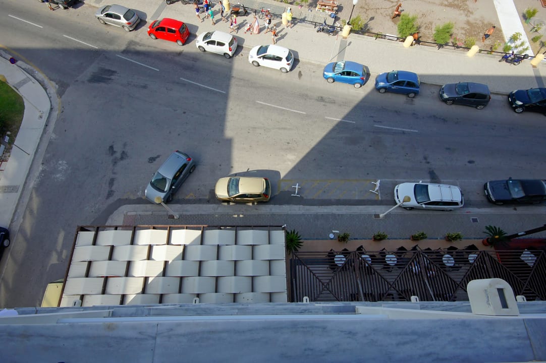 Außen Restaurant Ibiscus Hotel Rhodos