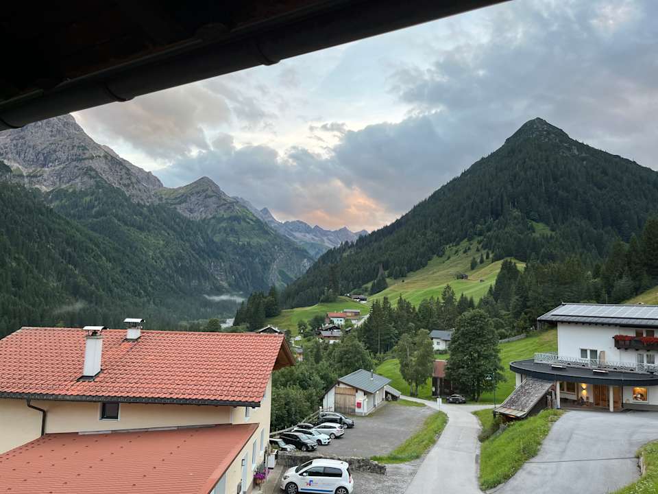 Ausblick Gasthof Hochvogel