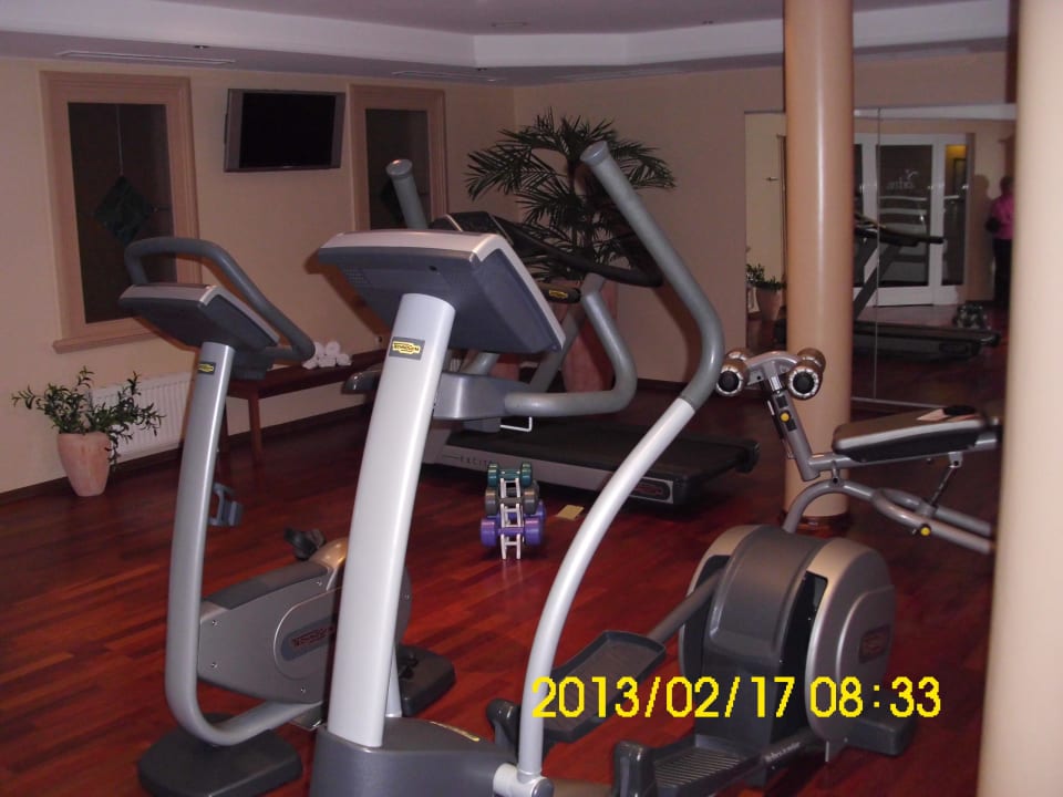 Der Fitnessraum Hotel Bernstein Rügen