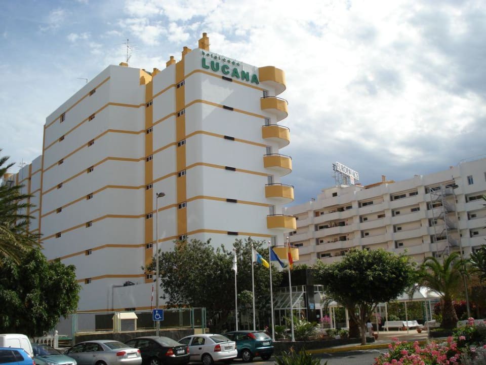 Rückseite Hotel Lucana allsun Hotel Lucana