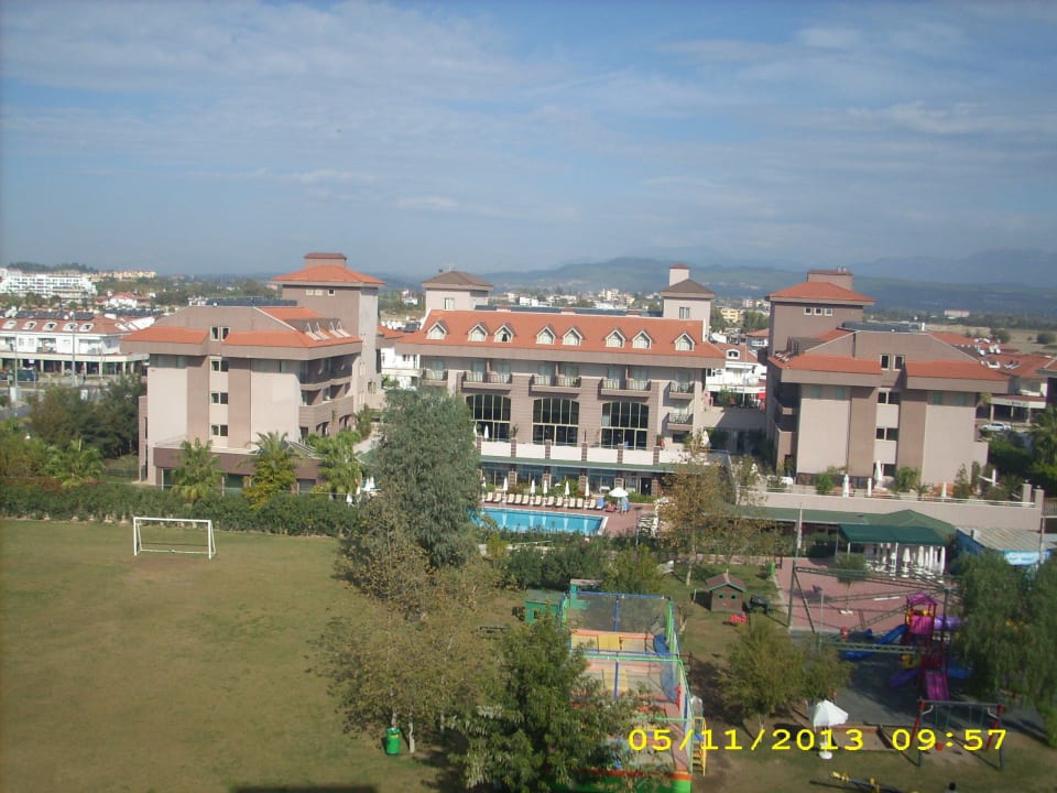 Blick vom Zimmer Hane Family Resort