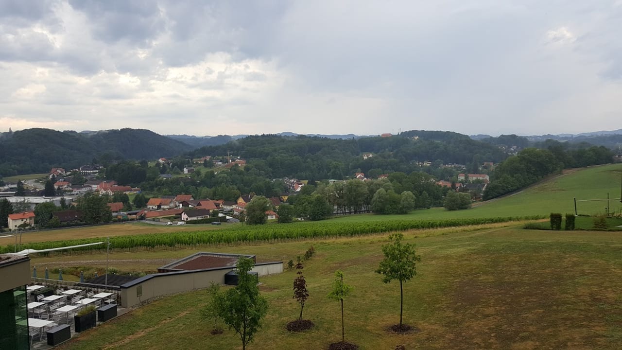 Ausblick LOISIUM Wine & Spa Hotel Südsteiermark