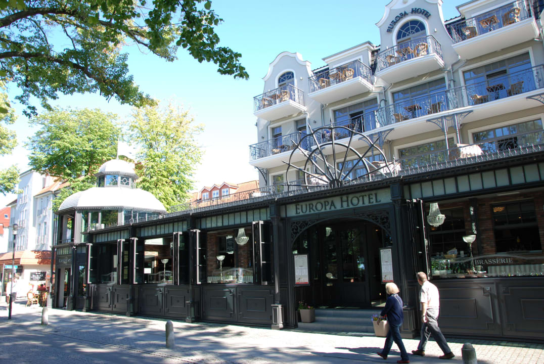 Frontansicht Europa Hotel Kühlungsborn