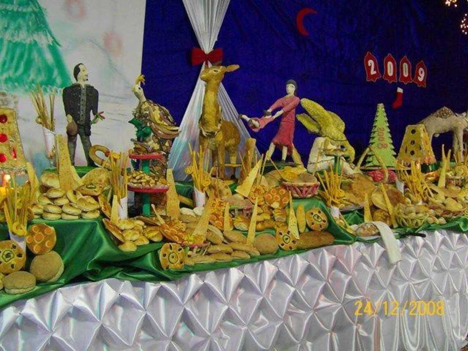 Weihnachtsbuffet Albatros Sharm Resort