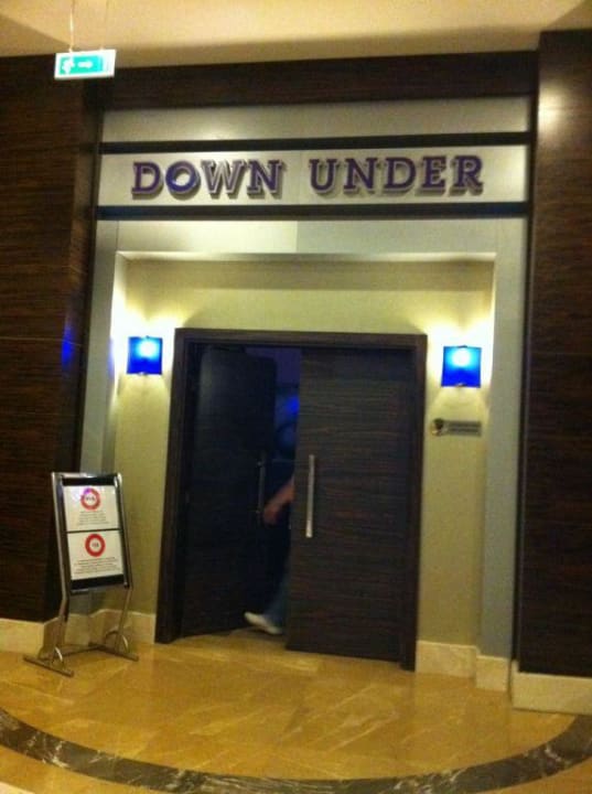 Eingang zur Disco Voyage Belek Golf & Spa