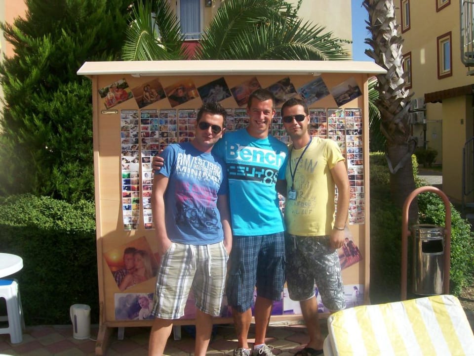 Die immer netten Fotoboys  Hotel Orfeus Park