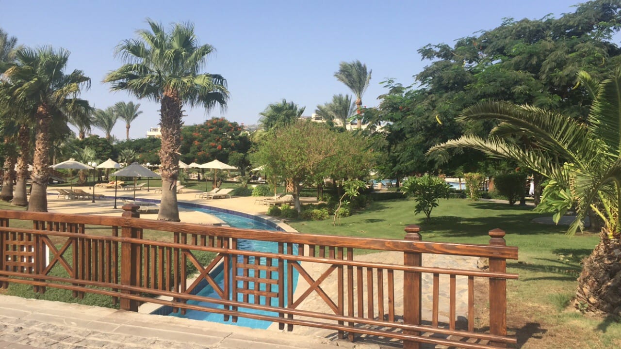 Ausblick Steigenberger ALDAU Beach Hotel