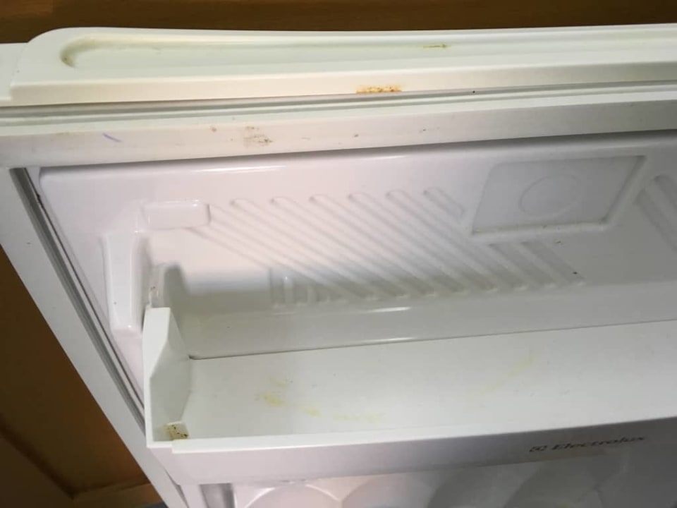 Brudna lodowka Sentido Apollo Palace