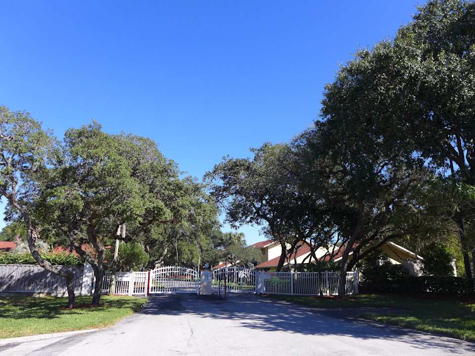 Einfahrtbereich St Augustine Beach and Tennis Resort