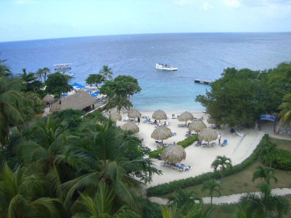 Blick vom Balkon Raum 425 Dreams Curacao Resort, Spa & Casino