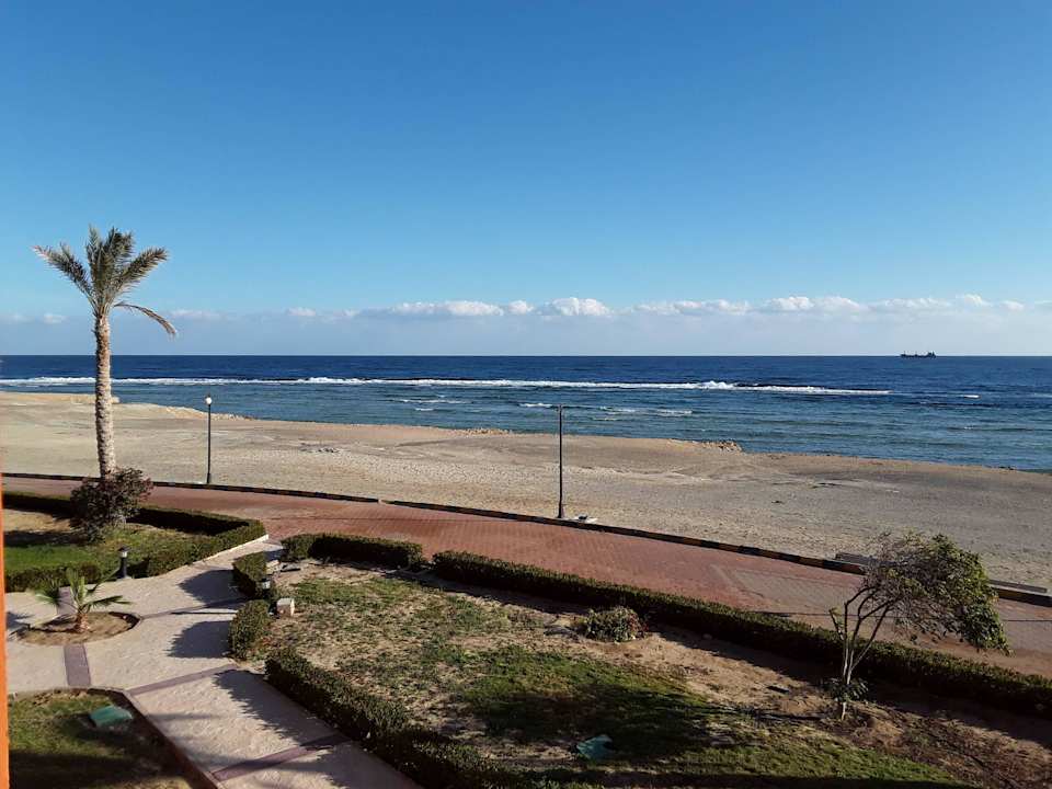 Ausblick hinten Malikia Resort Abu Dabbab