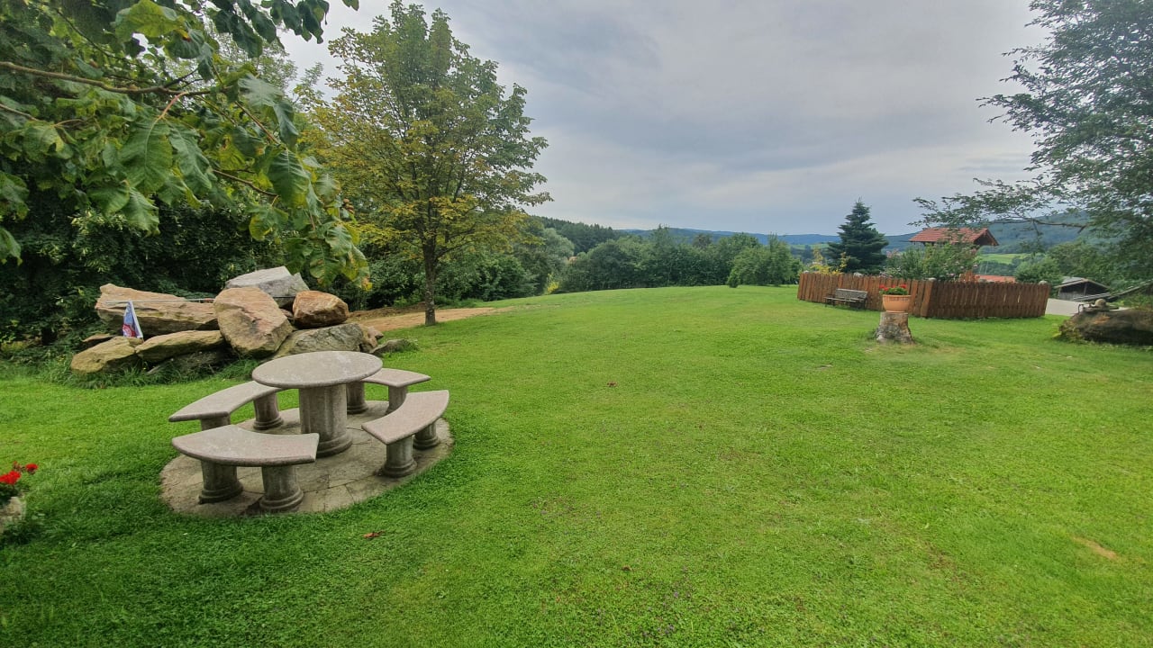 Gartenanlage Landhotel Weingarten