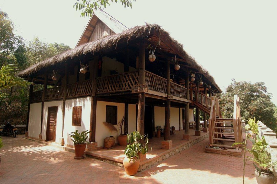 Rezeption Hotel Lao Spirit Resort