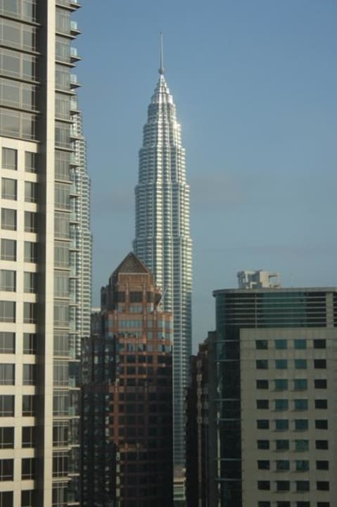 Ausblick aus dem Zimmer 23.Etage mit Twin-Tower Blick Hotel The Westin Kuala Lumpur