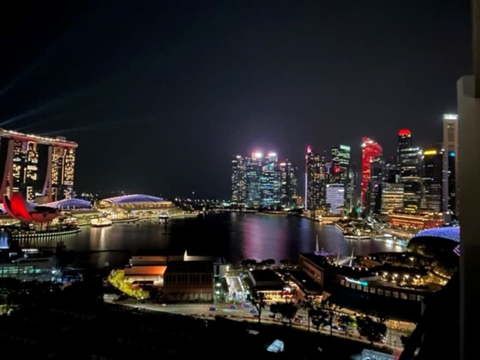 Ausblick Parkroyal Collection Marina Bay