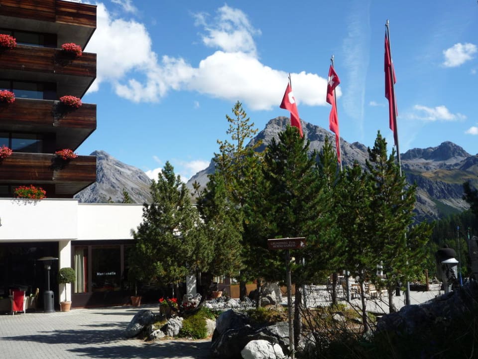 Außenansicht The Grand Arosa Pop-up Hotel