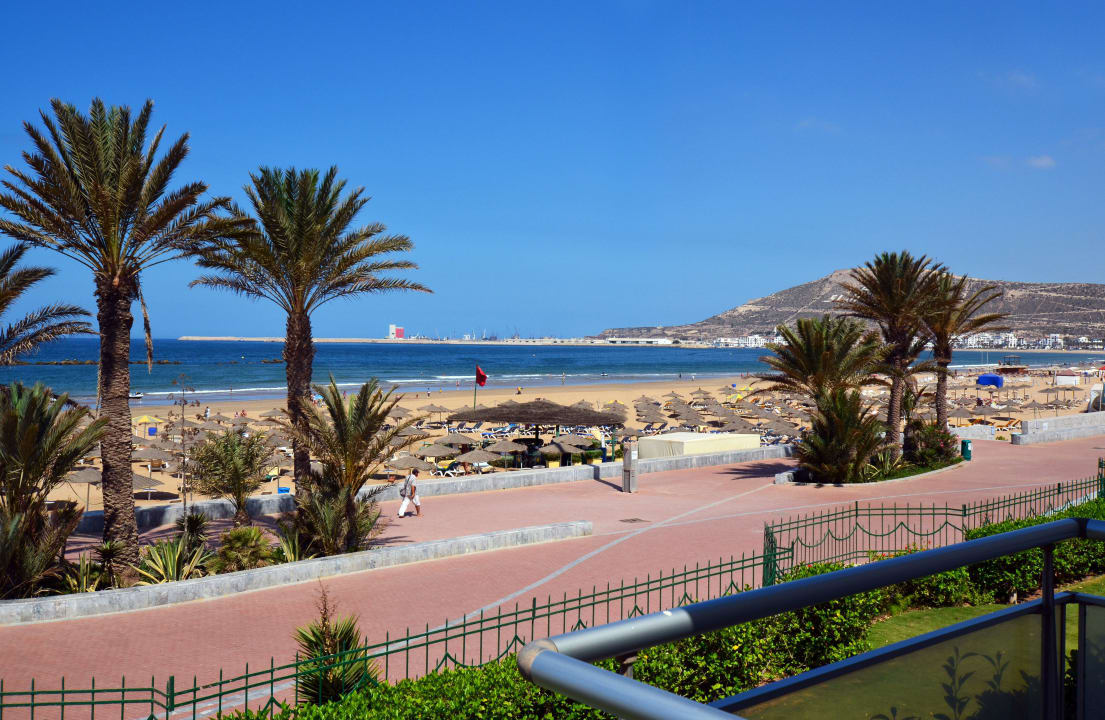 Balkonový výhled Agadir Beach Club Hotel
