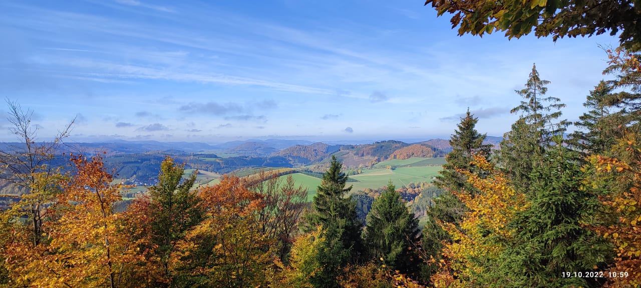 Ausblick Berghotel Hoher Knochen