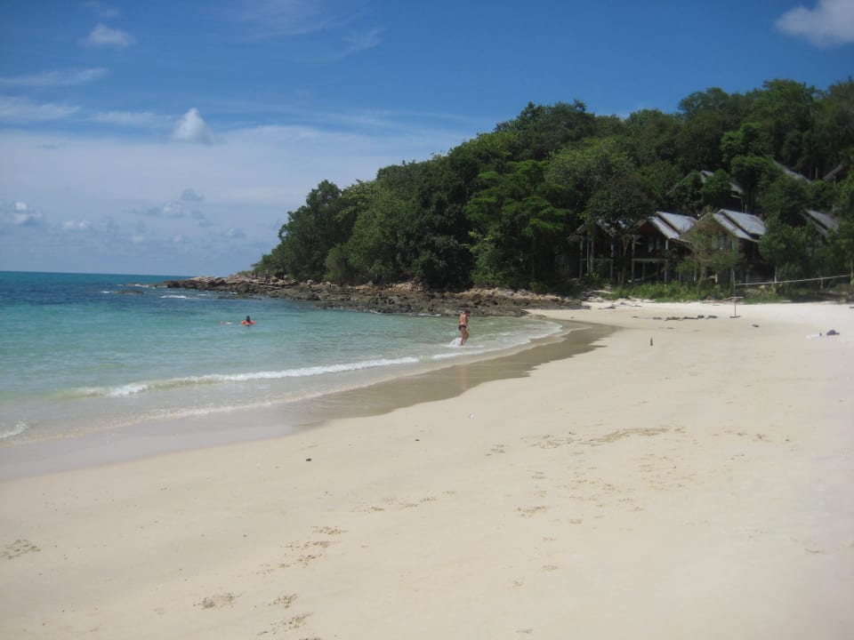 Vor der "Tür" Tubtim Resort