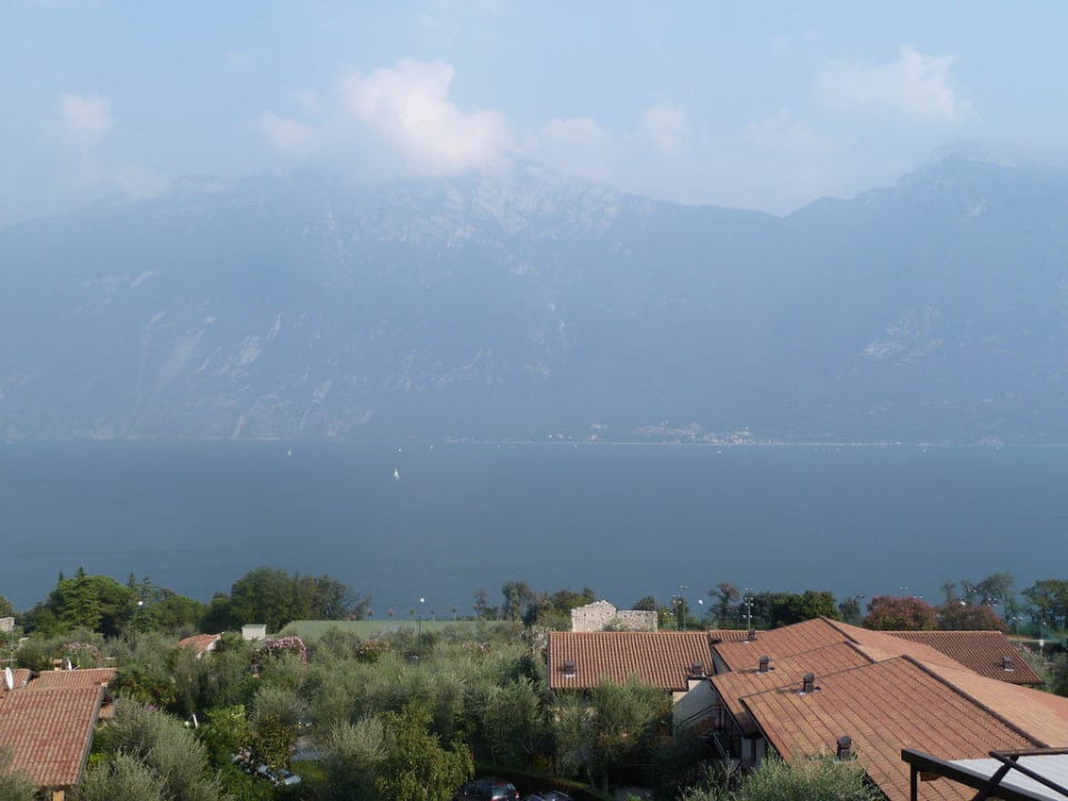 Ausblick vom Balkon Hotel Ilma
