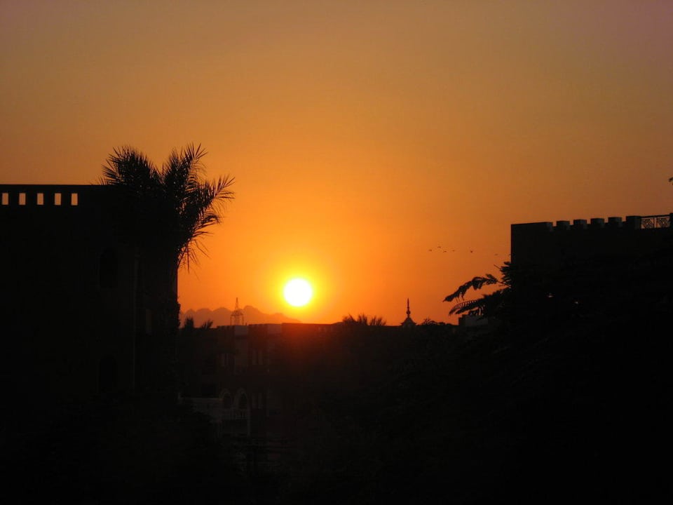 Sonnenuntergang Pickalbatros Dana Beach Resort - Hurghada