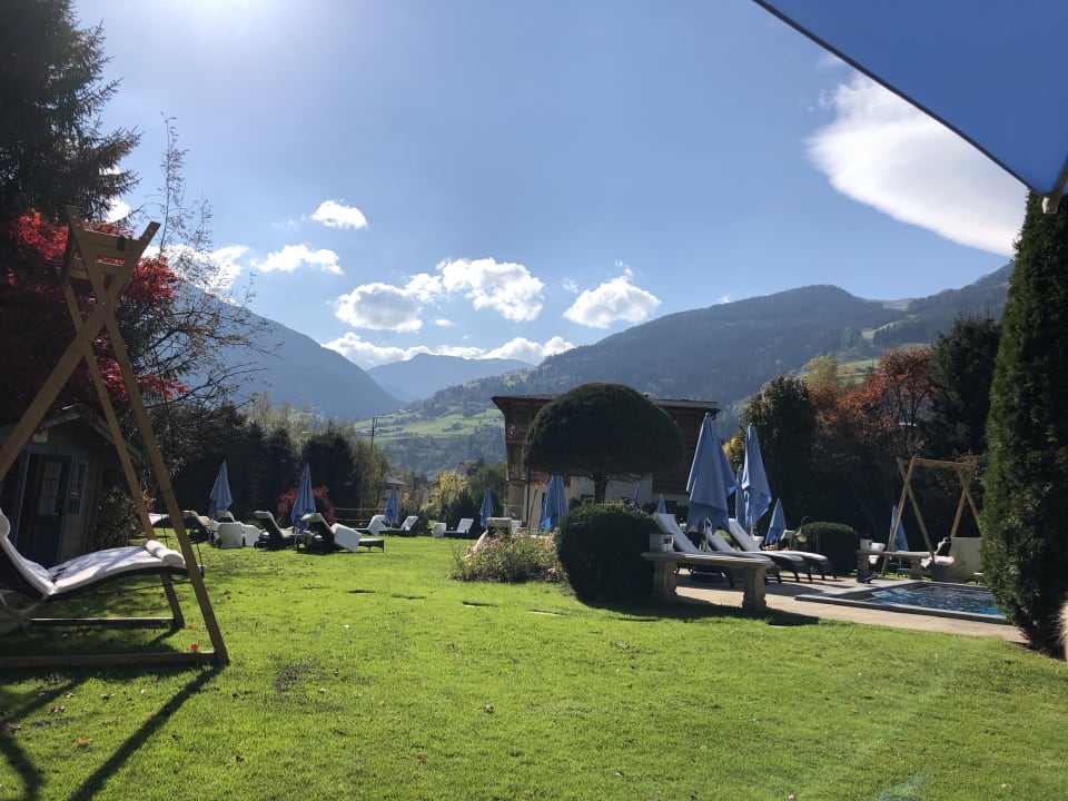 Gartenanlage Apartmentanlage Alpen Domicil