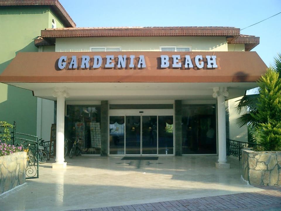 Hotel Eingang Hotel Gardenia Beach