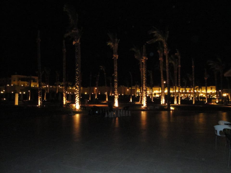 Der Garten Eden bei Nacht Cleopatra Luxury Resort Makadi Bay