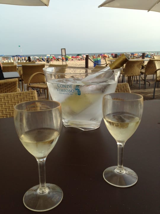 Sicht aus der hoteleigenen Strandbar Ozadi Altura Beach Resort