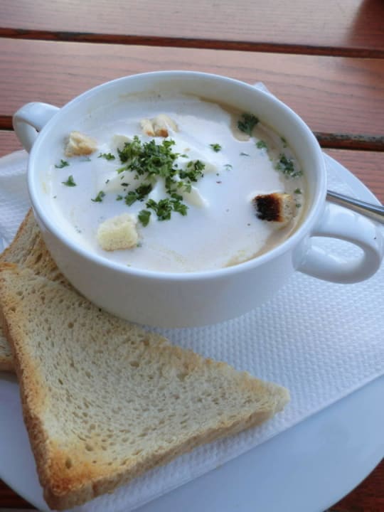 Knoblauchsuppe Landhaus Puschke